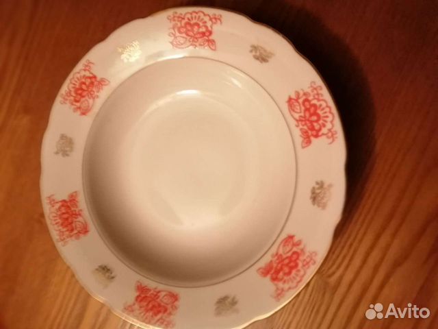 Тарелки фарфоровые СССР
