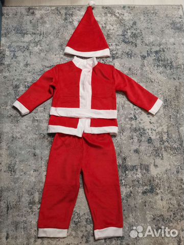 Костюм деда мороза детский