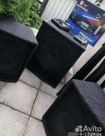 Аренда звукового музыкального оборудования