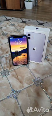 Идеальный/Телефон iPhone 11/на гарантии