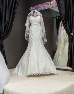 Свадебное платье 44-48 размер
