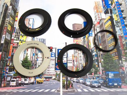 Переходники M42 - EF, F, A, NEX, PK, M39, 4/3, FX