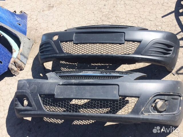 Бампер передний LADA largus неокрашенный