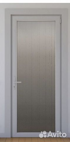 Дверь в ванную туалет пластиковая