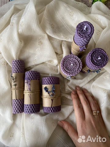 Свечи из вощины