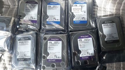 HDD Seagate WD toshiba 1/2/3/4/6/8/10 тб