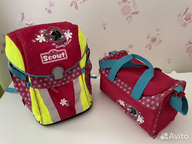 Ранец школьный для девочки+спорт.сумка+кошелек