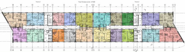 2-к. квартира, 53,6 м², 10/15 эт.