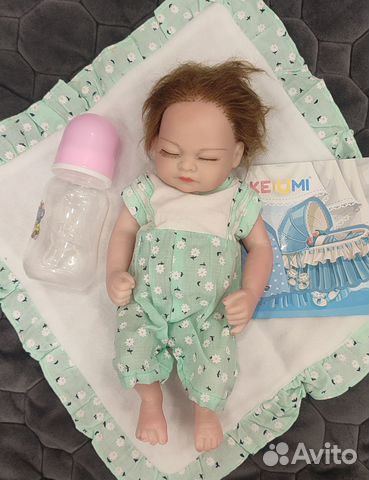 Кукла реборн для девочки reborn силиконовая 30 см