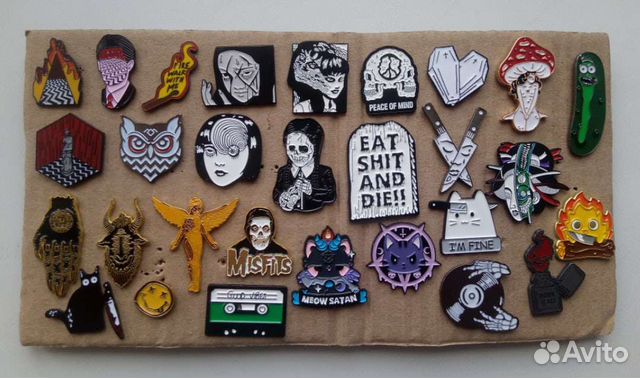 Значки Пины