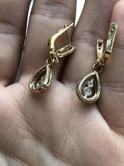 Серьги с бриллиантами