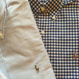 Оригинал рубашки Polo Ralph Lauren Классика Oxford