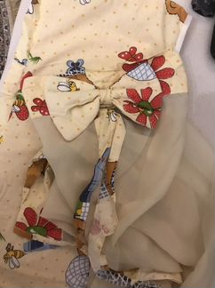 Балдахин и бортики в детскую кроватку