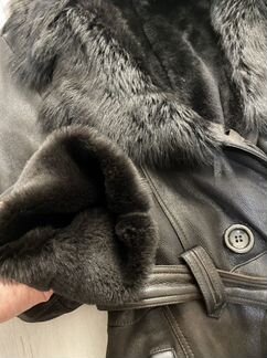 Дубленка женская 46-48 натуральная кожа