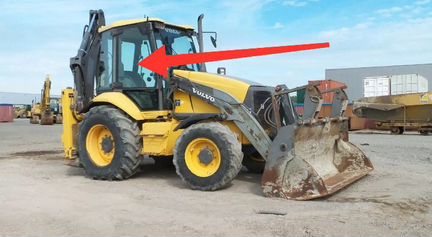 Стекло дверное правое для Volvo Bl 61/71 2003