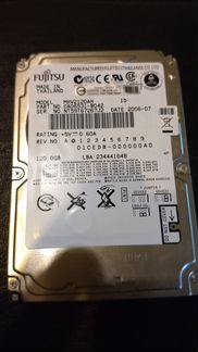 HDD Fujitsu MHV2120AT IDE 120 Гб 2.5