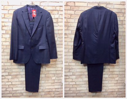 Hugo Boss мужской костюм шерсть/шёлк 52-54 р