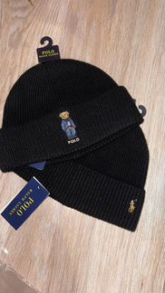 Шапка из шерсти polo ralph lauren bear оригинал