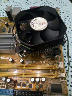 Материнская плата LGA 775 + процессор + озу + HDD