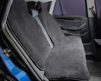 Чёрная накидка на заднее сиденье Лексус