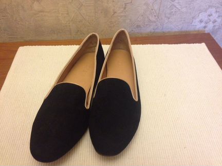 Замшевые мокасины лоферы из америки jcrew
