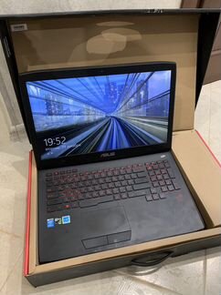 Игровой ноутбук Asus ROG 17.3 + GTX 4gb