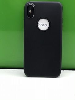 Ультратонкий матовый бампер iPhone X (Hoco)