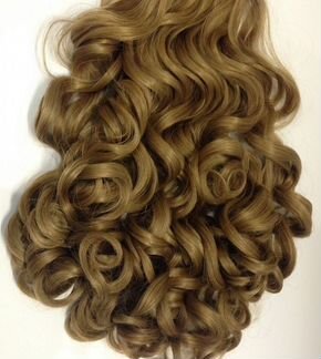 Волосы на заколках - термоволокно кудрявые Detalio