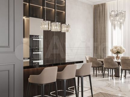 3-к квартира, 146.2 м², 13/17 эт.