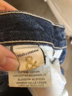 Джинсы D&G