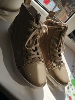Кеды- ботинки для девочки фирма гуливер размер 34