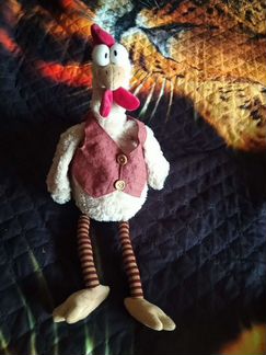 Петушок. Игрушка мягкая, две штуки
