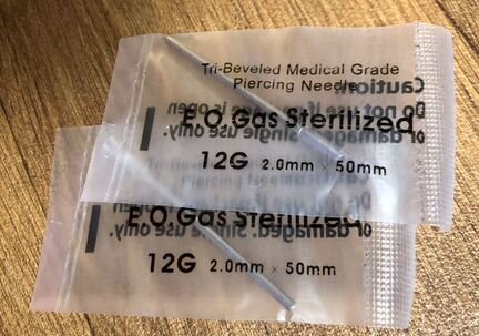 Иглы для пирсинга