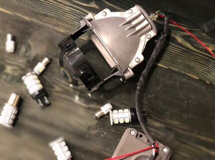 Universal bi LED Линза би лед 2.8 3.0 2.5 inches