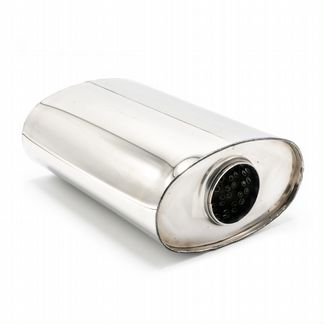 Пламегаситель овальный 160х90xL210 d54 с диффузоро