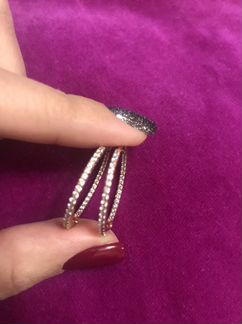 Золотые серьги