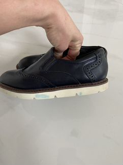 Кожаные туфли для мальчика 32 р-р