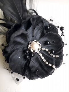 Заколка- брошь