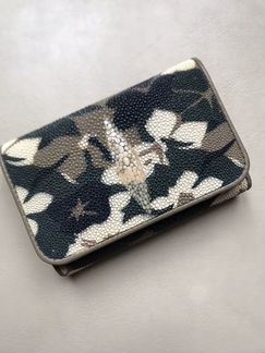 Кошелек кожа ската новый