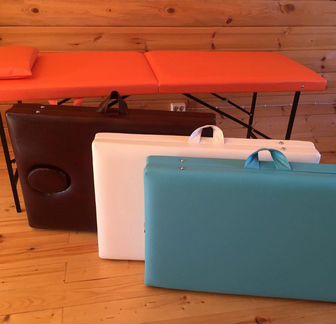 Кушетка оранжевая