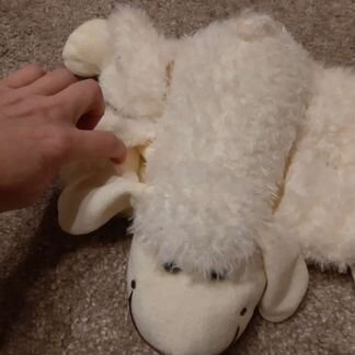 Мягкая игрушка овечка с карманами