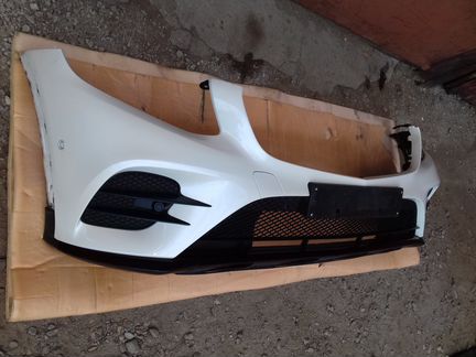 Бампер AMG в сборе Mercedes GLC оригинал идеал