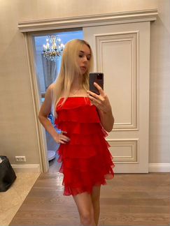 Платье шифоновое, Xs