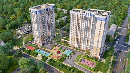 4-к квартира, 118.9 м², 3/19 эт.