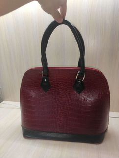 Сумка кожаная (А4 входит)