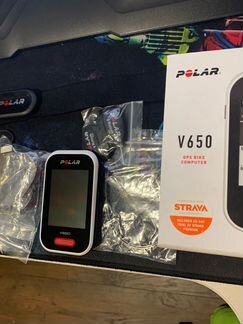 Велокомпьютер polar v650 + cadence sensor + speed