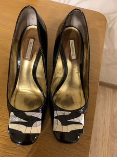 Туфли женские, кожаные, лаковые