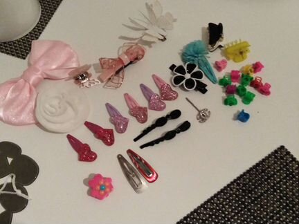 Заколки на девочку