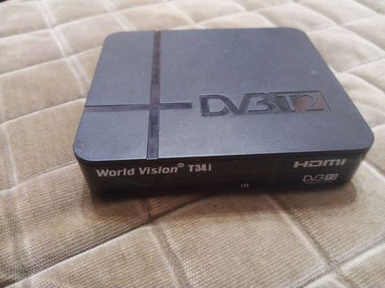 Приставка dvb-t2 World Vision T34i