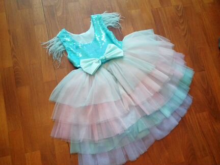 Красивое платье на девочку 6 лет